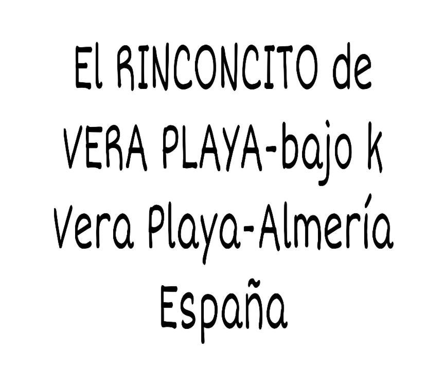 El Rinconcito De Vera Playa - Bajo K מראה חיצוני תמונה